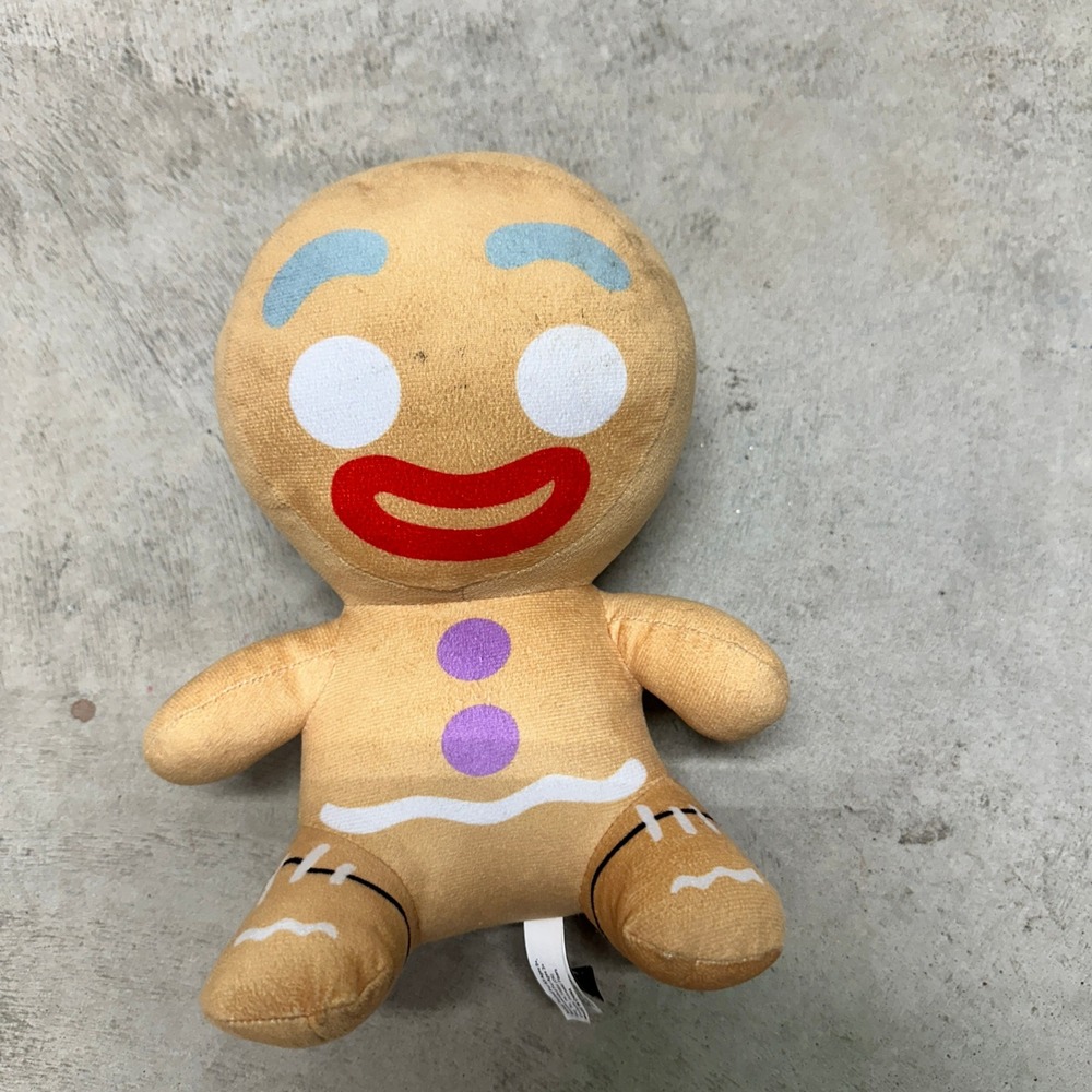 Shrek Dreamworks Gingerbread Man Plush Toy Stuffed‎ Animal 10" Gingy 2022